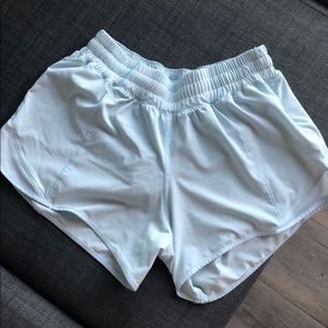 Tiffany blue lulu lemon shorts